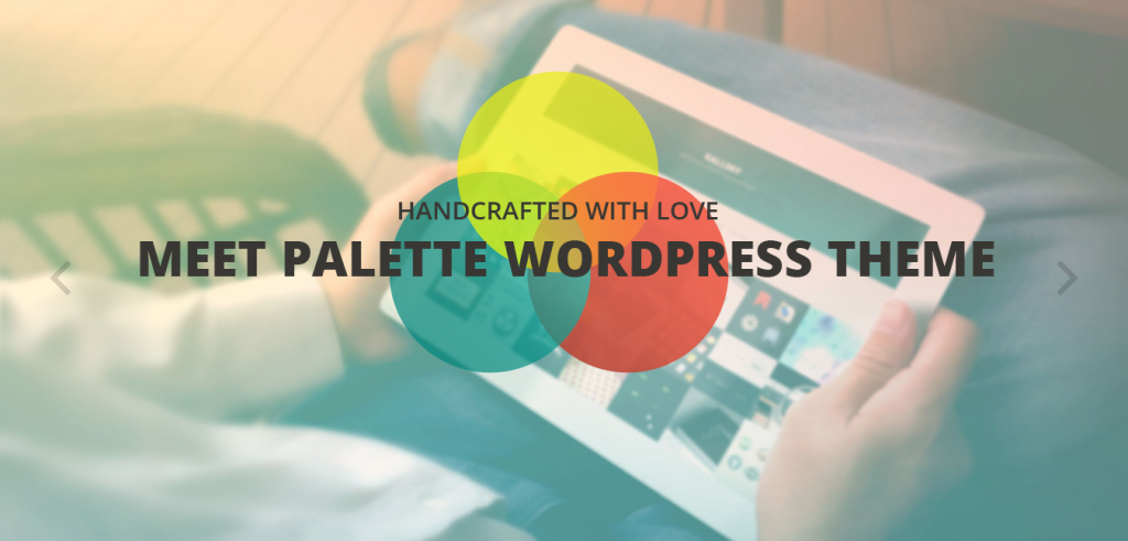 Palette: One Page Parallax WordPress Theme 