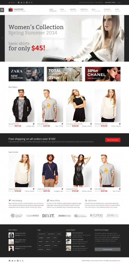 Shopper: Multi-Purpose Woocommerce WordPress Theme